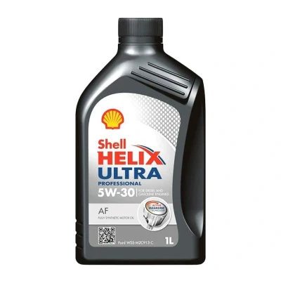 Kuva Shell Helix Ultra Professional, AF 5W 30 1l Moottoriöljy 550046288 FORD: MONDEO 4 Turnier, FIESTA 6, FOCUS 3 JAGUAR: XF Sedan