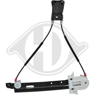 Kuva Lasinnostin, Taakse, vasen Diederichs 1428123 ford mondeo iv, sedan turnier iv OE 1461680, 1464718, 1482810