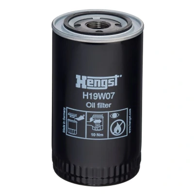 Kuva HENGST FILTER H19W07 Öljynsuodatin 1 12 UNF Ruuvattava suodatin