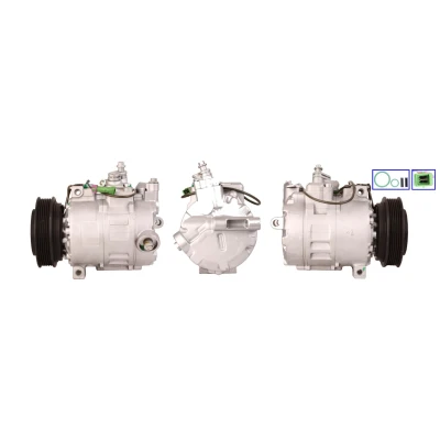 Kuva LUCAS ELECTRICAL ACP118 Ilmastoinnin Kompressori PAG 46 Tiivisteillä AUDI: A4 B5 Avant, A6 C4 C5 Sedan