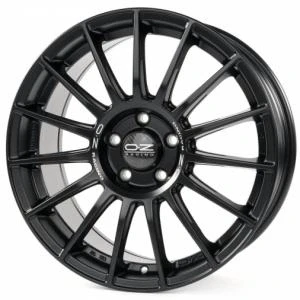 Kuva OZ Superturismo LM Matt Black Silver Lettering 8.5x19 5/112 ET44 B75