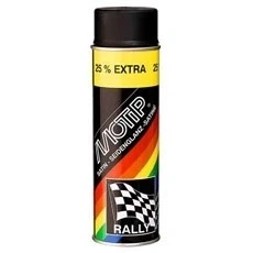 Kuva Musta spraymaali kiiltävä Motip puolikiilto 500ml, Universal 1409540 OE