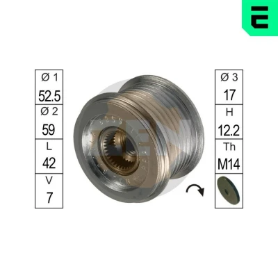 Kuva ERA ZN5503 Laturin Vapaakytkin