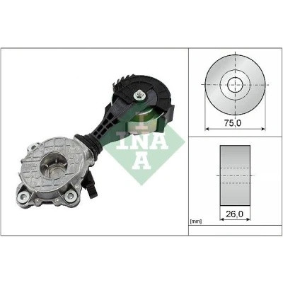 Kuva INA 534 0426 10 Kiristinvarsi, Moniurahihna PEUGEOT: 208 I Hatchback, 3008