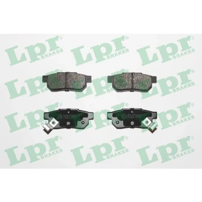 Kuva LPR 05P506 Jarrupalat HONDA: CIVIC 4 Hatchback, 6 Fastback, PRELUDE 3, ROVER: 400 Sedan