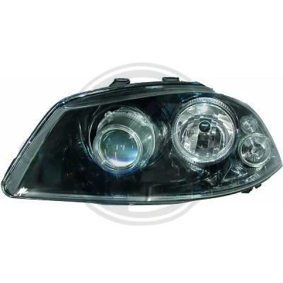 Kuva DIEDERICHS 7425985 Ajovaloumpio Vasen D1S, D1S/H7, H7 SEAT: Ibiza 3