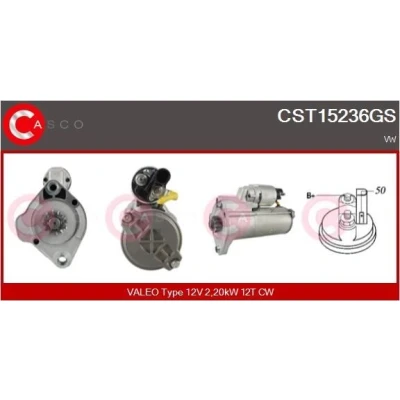 Kuva CASCO CTC73014KS Turboahdin Pakokaasuahdin AUDI: A6 C6 Avant, A4 B7 Sedan