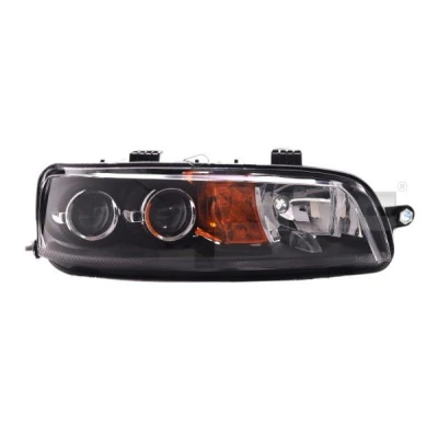 Kuva TYC 20 5957 75 2 Ajovaloumpio Oikea H1/H1/H3 sumuvalolla Oikeanpuoleiselle liikenteelle Ilman sähkömoottoria FIAT: Punto II Hatchback