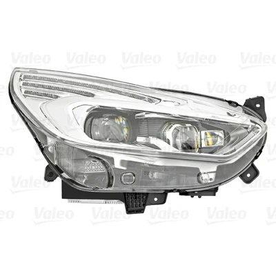 Kuva VALEO ORIGINAL PART 046679 Ajovaloumpio Oikea Huomiovalolla Oikeanpuoleiselle liikenteelle Valokorkeussäätimen moottorilla