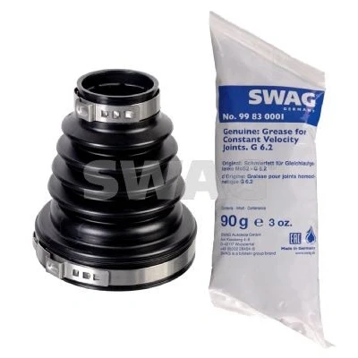 Kuva SWAG 33 10 3286 Paljekumisarja, Vetoakseli Vaihteiston puoli, Etuakseli, oikea termoplastinen polyesteri elastomeeri