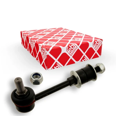 Kuva febi BILSTEIN 31093 Koiranluu Etuakseli, vasen, oikea 149 M12 x 1,25, M10 1,25 Plus mutterilla, laakerilla, aluslaatat Teräs Musta