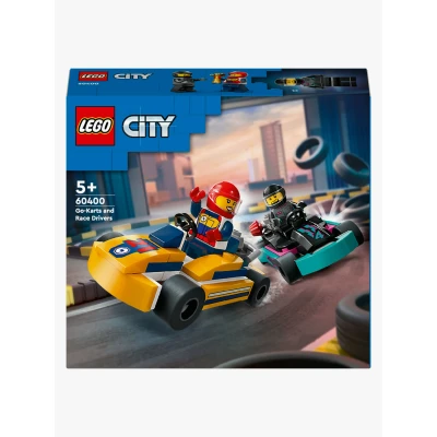 Kuva LEGO City 60400 Go Kart autot ja kilpakuljettajat