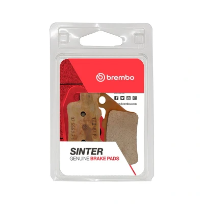 Kuva BREMBO Genuine, Sinter 07BB0258 Jarrupalat Edessä ja takana