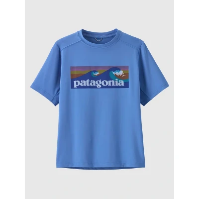 Kuva Patagonia Unisex Printtipaita lapsille, Koko: 152, Abundant blue