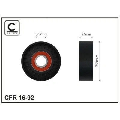 Kuva Hihnankiristin, moniurahihna AUDI, SEAT, SKODA, VW OE 03G 903 315C