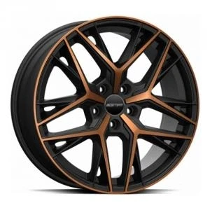 Kuva GMP Lunica Satin Black Bronze Diamond 7.5x18 5/100 ET38 B57.1 Alumiinivanteet
