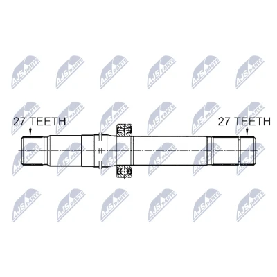 Kuva Vetoakseli, Etuakseli, vasen MERCEDES BENZ OE A222330680064