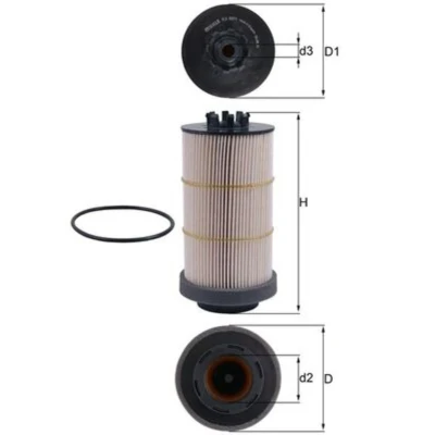 Kuva MAHLE ORIGINAL KX 80/1D Polttoainesuodatin Suodatinpanos