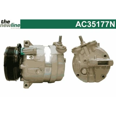 Kuva The NewLine AC35177N Ilmastoinnin Kompressori V5 SAAB: 9 3 Hatchback