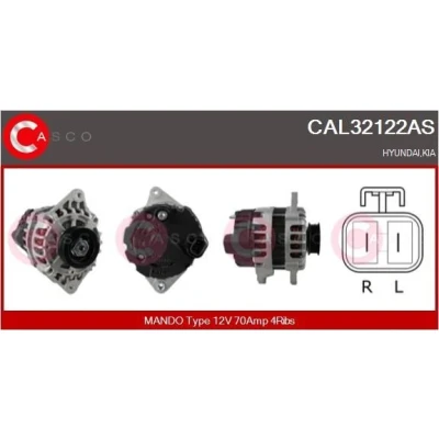 Kuva CASCO CAL15146AS Laturi 12V 110A RENAULT: Scénic 1, Megane I Grandtour