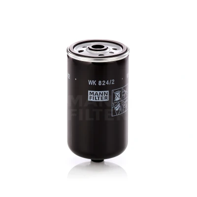 Kuva MANN FILTER WK 824/2 Polttoainesuodatin Ruuvattava suodatin HYUNDAI: Getz, SANTA FE 2, Sonata V, KIA: SORENTO 1, Magentis II