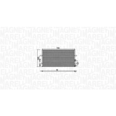 Kuva Kondensaattori, ilmastointilaite FORD TRANSIT Buss, Flak/chassi, Skåp, TOURNEO Buss OE 1371571, 1383318, 6C1119710AA