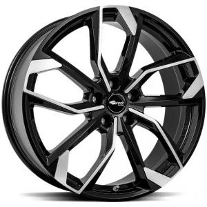 Kuva Brock RC34 Black Full Polish 7x17 5/112 ET49 B57.1