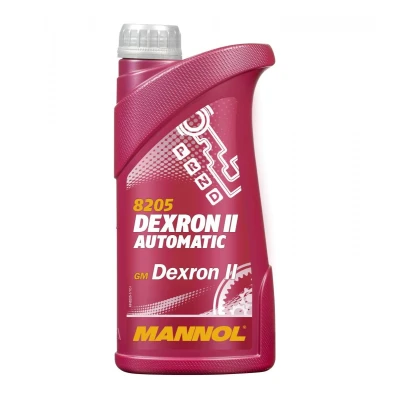 Kuva MANNOL DEXRON II Automatic MN8205 1 Automaattivaihteistoöljy ATF Punainen MERCEDES BENZ: W124 Coupe, Farmari, Sedan, BMW: 5 Touring