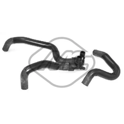Kuva Letku, lämmönvaihdin lämmitys CITROËN, PEUGEOT OE 646665, 646667