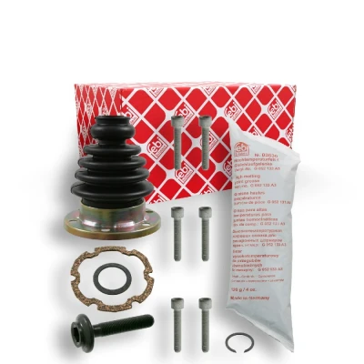 Kuva FEBI BILSTEIN 08800 Paljekumisarja, Vetoakseli Etuakseli, Vaihteiston puoli Kumi AUDI: 80 B4 Avant, Sedan, Coupe B3