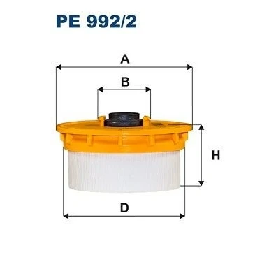 Kuva FILTRON PE 992/2 Polttoainesuodatin Suodatinpanos TOYOTA: Land Cruiser 200