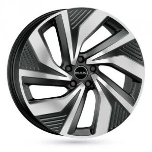 Kuva MAK Electra Black Machined Face 8/19 5/112 ET50 B76