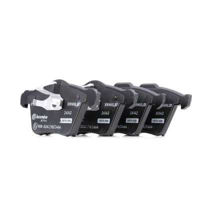 Kuva BREMBO P 24 077X Jarrupalat Ilman kulumisenilmaisinta tarvikkeita VOLVO: V70 3, V60 I, XC70 II Farmari, FORD: S Max Mk1, Galaxy Mk2 MPV
