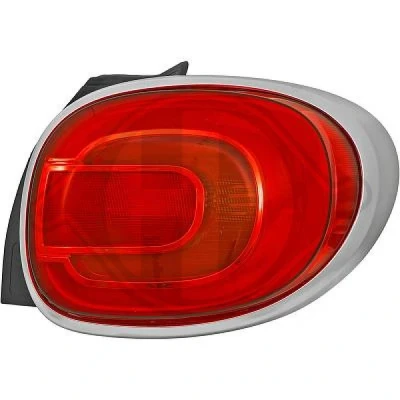 Kuva DIEDERICHS 3405692 Takavalot Oikea LED Lampun kannalla