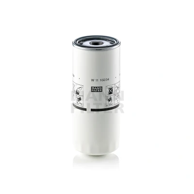 Kuva MANN FILTER W 11 102/34 Öljynsuodatin 1 1/8 16 UN 2B Ruuvattava suodatin VOLVO: FM 9, FM, FL 10