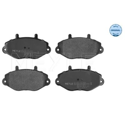 Kuva MEYLE 025 214 6918 Jarrupalat ORIGINAL Quality Etuakseli Ilman kulumisenilmaisinta Huudonvaimennuspellillä FORD: Transit Mk4 Bussi, Van