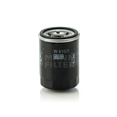 Kuva MANN FILTER W 610/3 Öljynsuodatin M 20 X 1.5 yhdellä peruutuksenestoventtiilillä Ruuvattava suodatin HONDA: Insight II Hatchback, Jazz 2