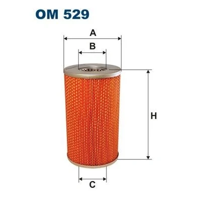 Kuva FILTRON OM 529 Öljynsuodatin Suodatinpanos