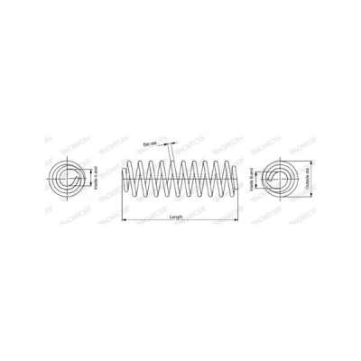 Kuva MONROE SP3895 Jousi PEUGEOT: 1007 Hatchback