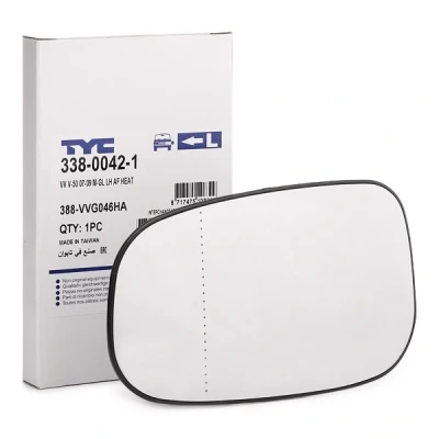 Kuva TYC 338 0042 1 Sivupeilin Lasi Vasen VOLVO: V70 2, S60 I, V50
