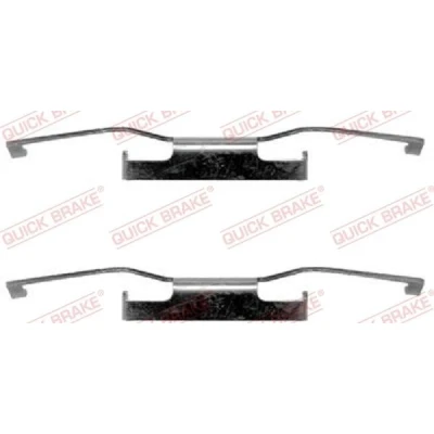 Kuva QUICK BRAKE 109 1011 Tarvikesarja, Jarrupala CHRYSLER: VOYAGER 4, FORD: Sierra Mk1 Hatchback