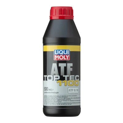 Kuva LIQUI MOLY Top Tec ATF 1100 3650 Automaattivaihteistoöljy III 0,5 Punainen BMW: 5 Touring, 3 7, TOYOTA: Land Cruiser Prado 150