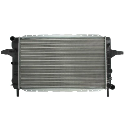 Kuva NISSENS 62224 Jäähdytin Alumiini 600 360 34 Jäähdytysrivat mekaan. kiinnitetyt FORD: Sierra Mk2 Sedan, Hatchback