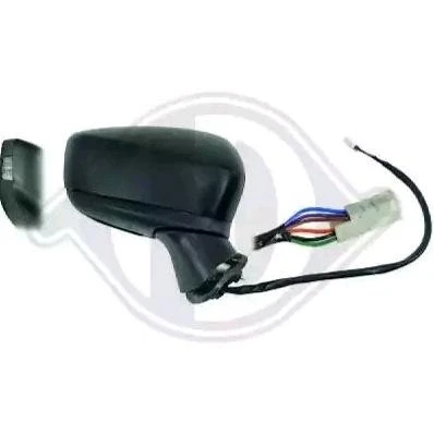 Kuva Ulkopeili Diederichs 5630324 Oikea Pohjustettu Elektronisesti kokoontaitettava, sähkö peilinsäädölle, Lämmitettävä, Peili, kokonainen, Kupera