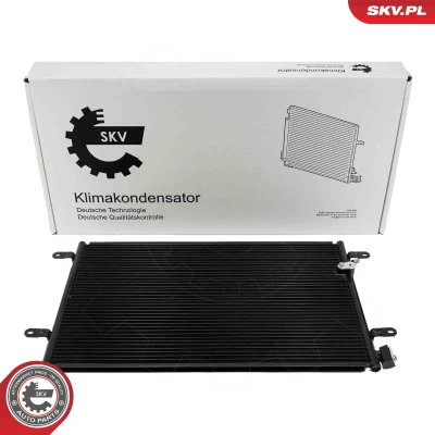 Kuva ESEN SKV 86SKV038 Ilmastoinnin Lauhdutin ilman vedenerotinta Alumiini 660mm