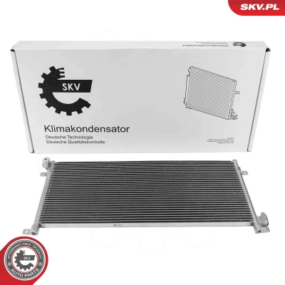 Kuva ESEN SKV 86SKV613 Ilmastoinnin Lauhdutin ilman vedenerotinta Alumiini 681mm IVECO: DAILY 3