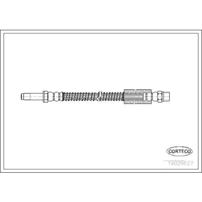 Kuva CORTECO 19026627 Jarruletku Etuakseli 330 VOLVO: S70, V70 I
