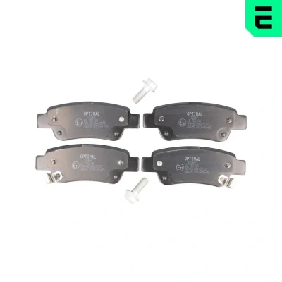 Kuva OPTIMAL BP 12369 Jarrupalat Taka akseli akustisella kulumavaroittimella HONDA: CR V 3, 2, 4