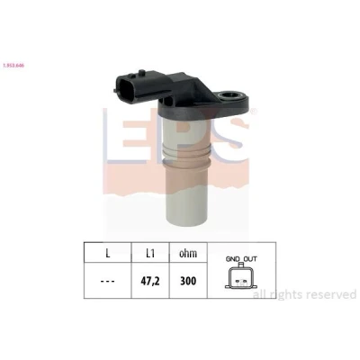 Kuva EPS 1.953.646 Kampiakselin Asentotunnistin Made in Italy OE Equivalent DACIA: Duster SUV, RENAULT: CLIO 3