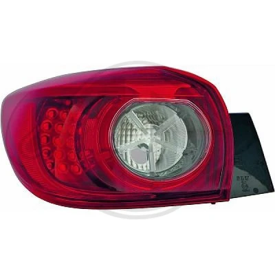 Kuva DIEDERICHS 5620095 Takavalot Vasen Uloin osa W21W, LED